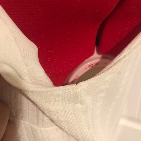 Vintage 60s Knit Preppy Dress With Collared Shirt Dickey - Picture 4 of 9